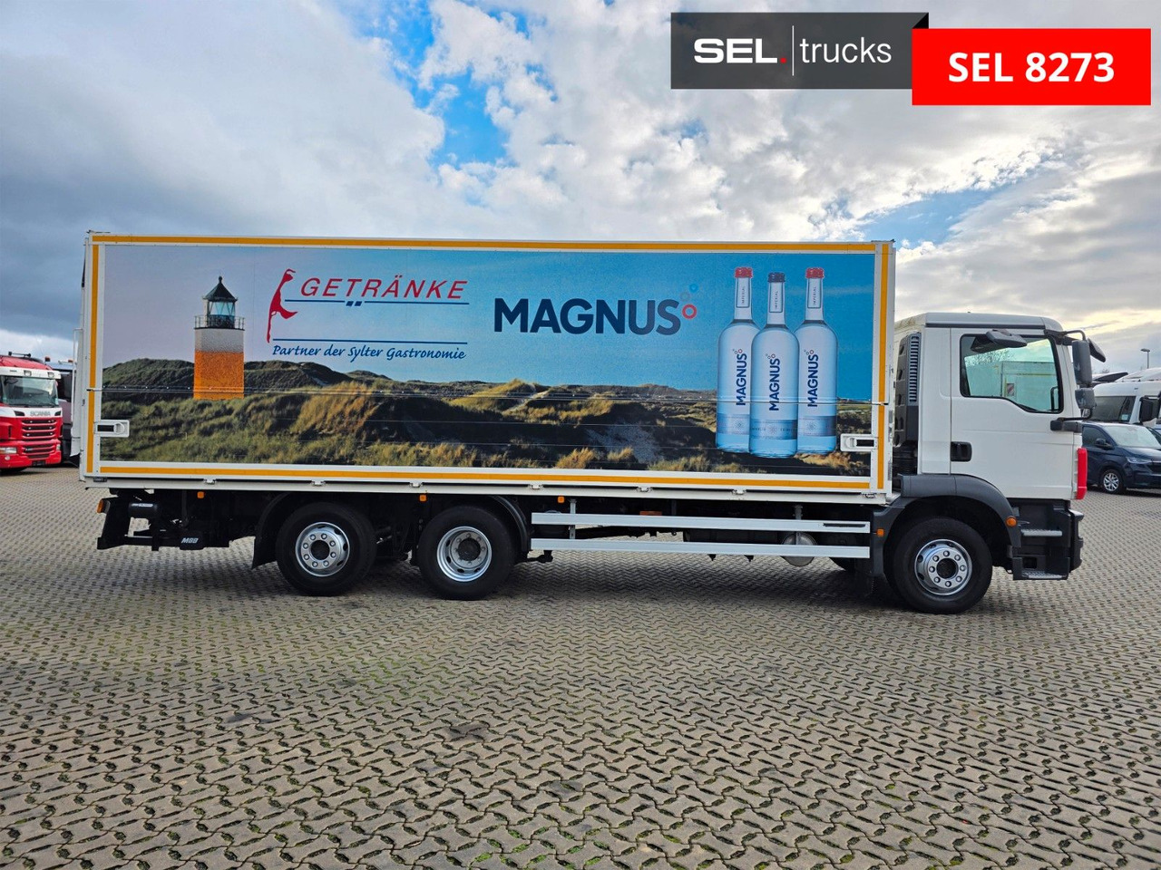 MAN TGM 22.290 6x2-4 LL / Ldbw / Rückfahrk. / Lenkac - Camion pentru transportul băuturilor: Foto 4 MAN TGM 22.290 6x2-4 LL / Ldbw / Rückfahrk. / Lenkac - Camion pentru transportul băuturilor: Foto 4