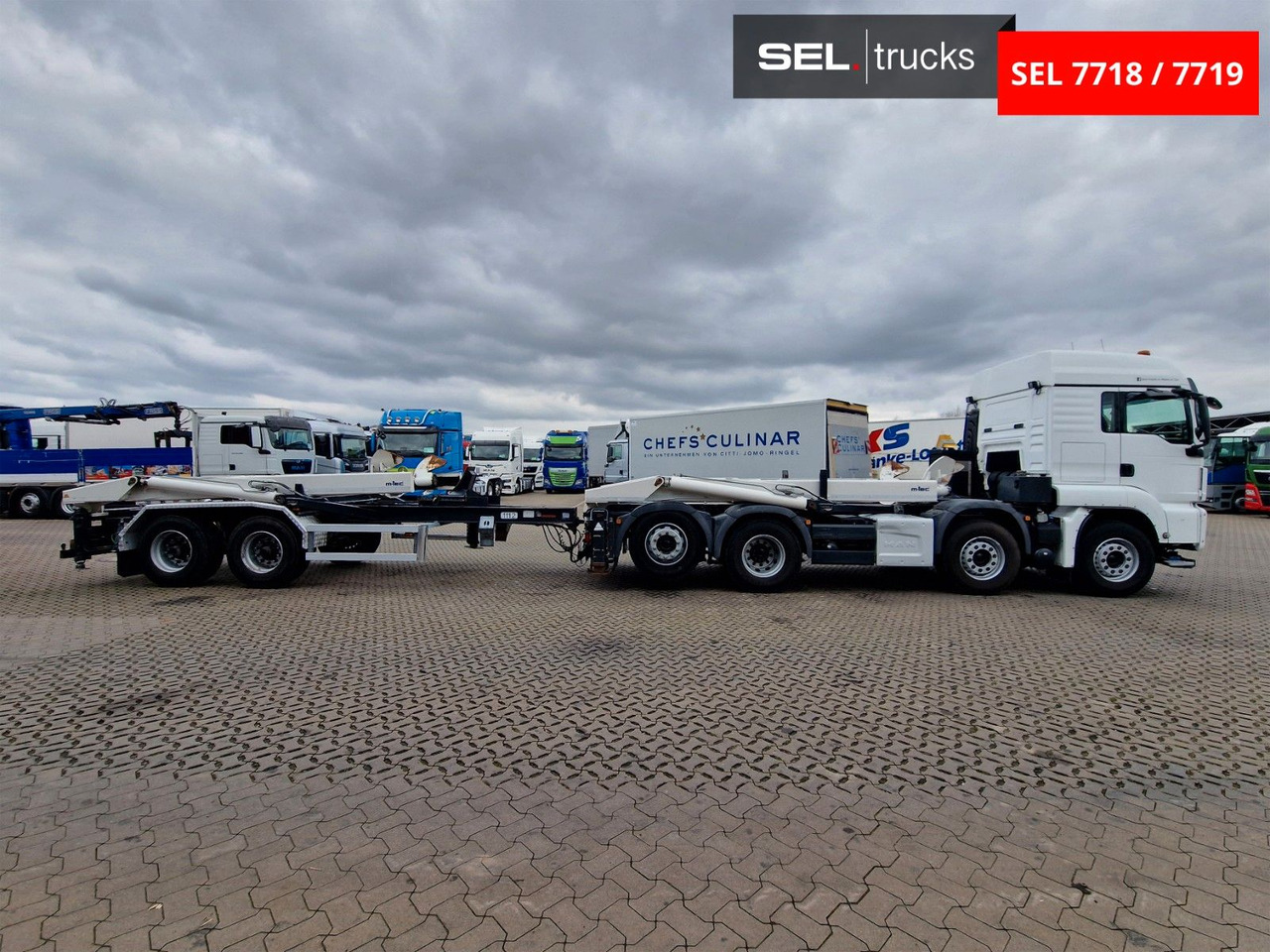 MAN TGS 35.500.8X2-6 BL / Silosteller / Lenkachse - Camion basculantă: Foto 4 MAN TGS 35.500.8X2-6 BL / Silosteller / Lenkachse - Camion basculantă: Foto 4