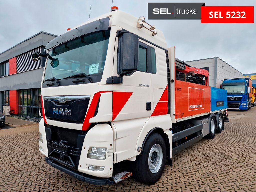 MAN TGX 26.440 / Intarder / Fassi / Lenkachse MAN TGX 26.440 / Intarder / Fassi / Lenkachse - Camion cu macara: Foto 1 MAN TGX 26.440 / Intarder / Fassi / Lenkachse MAN TGX 26.440 / Intarder / Fassi / Lenkachse - Camion cu macara: Foto 1