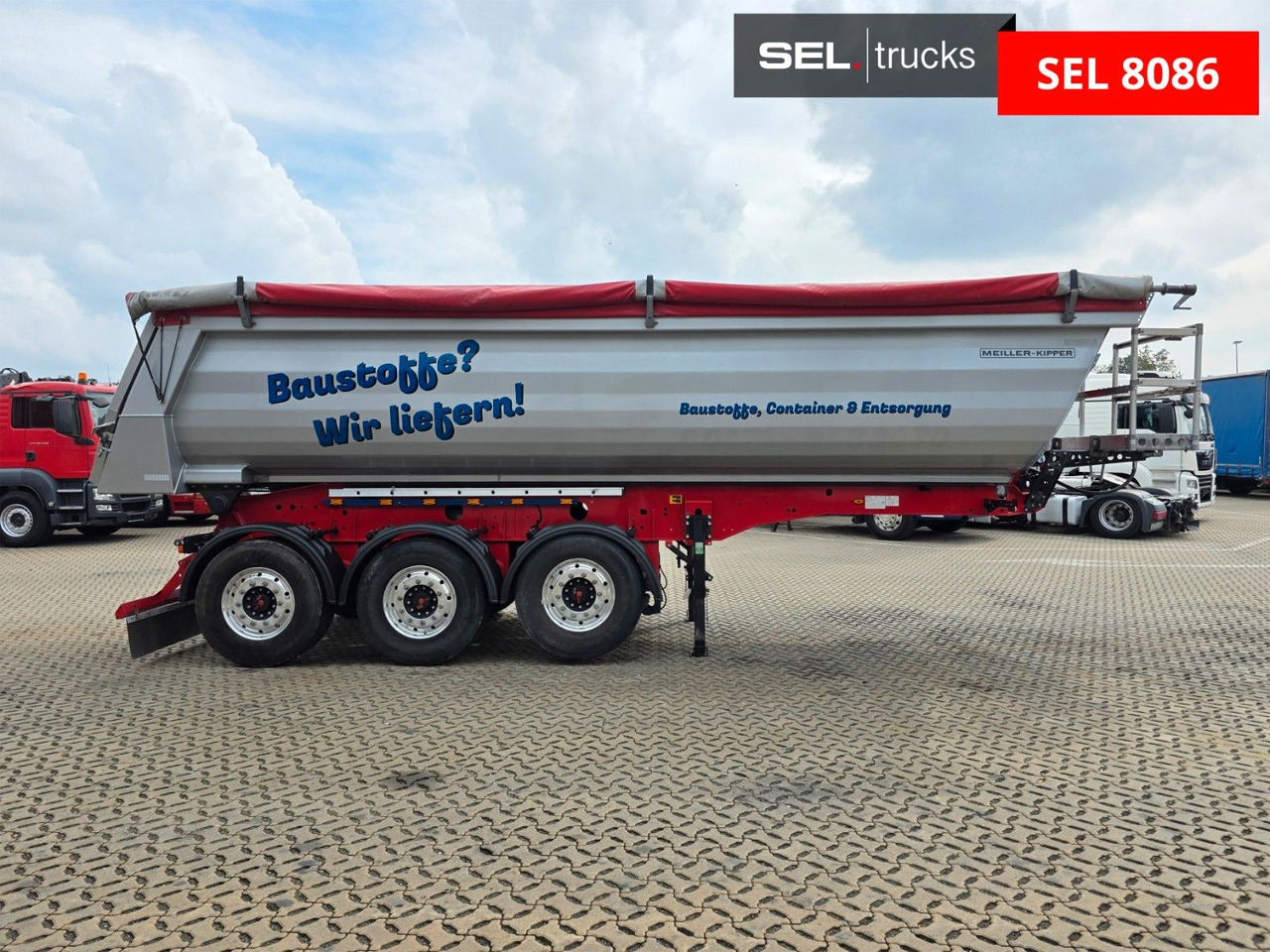 Meiller KISA3 / Alu-Felgen / Liftachse - Semiremorcă basculantă: Foto 5 Meiller KISA3 / Alu-Felgen / Liftachse - Semiremorcă basculantă: Foto 5