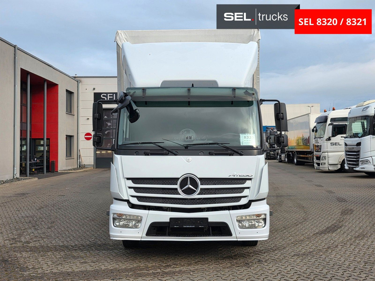 Mercedes-Benz Atego 823 / Ladebordwand inkl. ANHÄNGER - Autoutilitară cu prelată: Foto 2 Mercedes-Benz Atego 823 / Ladebordwand inkl. ANHÄNGER - Autoutilitară cu prelată: Foto 2