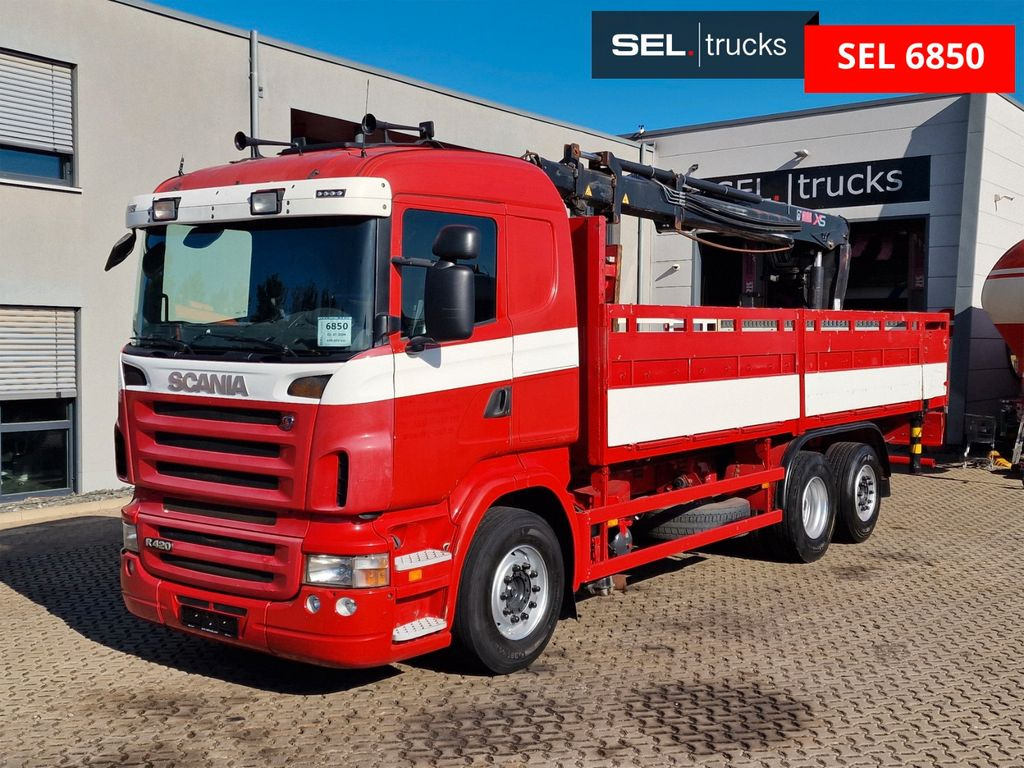 Scania R 380 LB6X2*4MNA / Retarder / HIAB 166K Scania R 380 LB6X2*4MNA / Retarder / HIAB 166K - Camion cu macara, Camion platformă: Foto 1 Scania R 380 LB6X2*4MNA / Retarder / HIAB 166K Scania R 380 LB6X2*4MNA / Retarder / HIAB 166K - Camion cu macara, Camion platformă: Foto 1