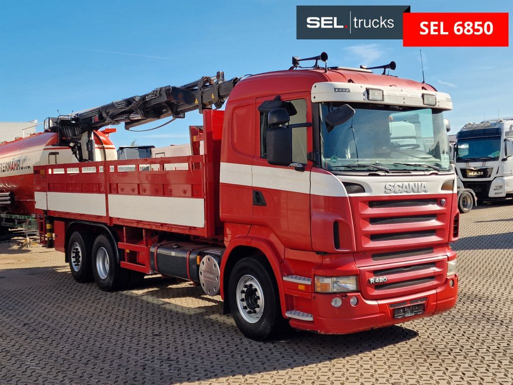 Scania R 380 LB6X2*4MNA / Retarder / HIAB 166K Scania R 380 LB6X2*4MNA / Retarder / HIAB 166K - Camion cu macara, Camion platformă: Foto 3 Scania R 380 LB6X2*4MNA / Retarder / HIAB 166K Scania R 380 LB6X2*4MNA / Retarder / HIAB 166K - Camion cu macara, Camion platformă: Foto 3