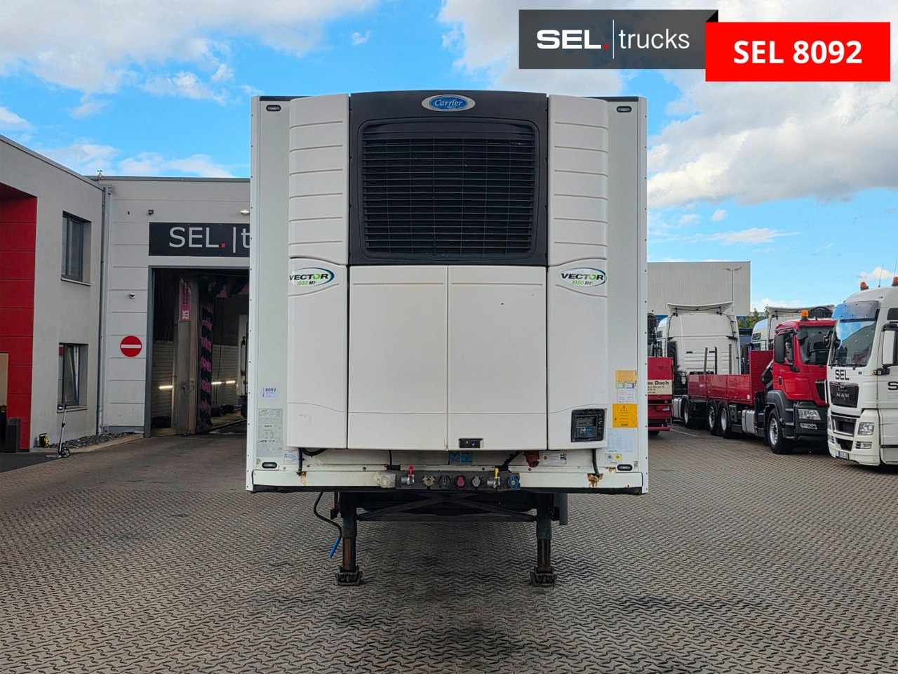 Schmitz Cargobull SKO 10/LZG-FP 45 COOL / Ldbw /2 Kammern /Carrier - Semiremorcă frigider: Foto 2 Schmitz Cargobull SKO 10/LZG-FP 45 COOL / Ldbw /2 Kammern /Carrier - Semiremorcă frigider: Foto 2