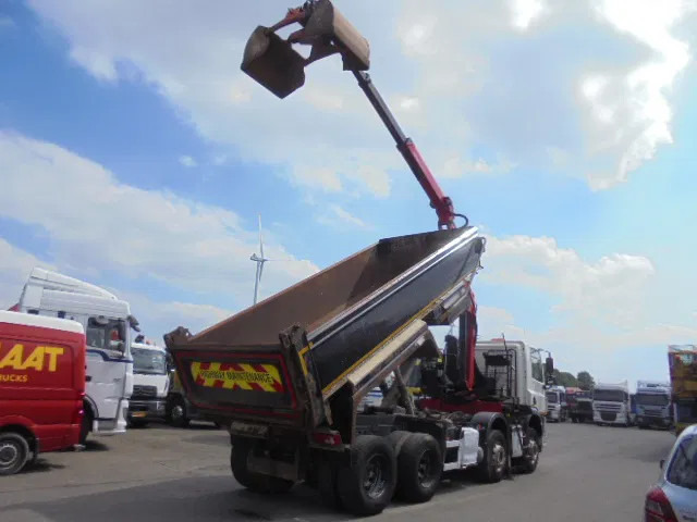 DAF CF 370 8X4 + PALFINGER EPSILON - Camion basculantă, Camion cu macara: Foto 4 DAF CF 370 8X4 + PALFINGER EPSILON - Camion basculantă, Camion cu macara: Foto 4
