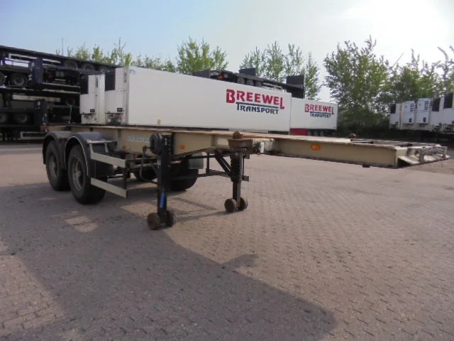 Groenewegen 20CC-15-18 STEEL SPRINGS - Semiremorcă transport containere/ Swap body: Foto 3 Groenewegen 20CC-15-18 STEEL SPRINGS - Semiremorcă transport containere/ Swap body: Foto 3