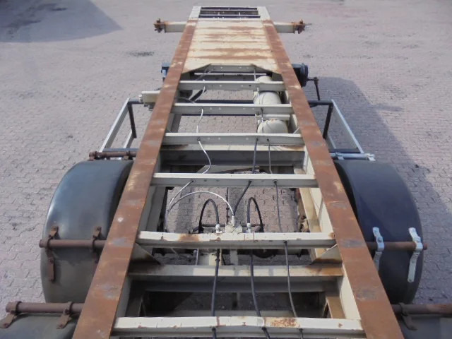 Groenewegen 20CC-15-18 STEEL SPRINGS - Semiremorcă transport containere/ Swap body: Foto 5 Groenewegen 20CC-15-18 STEEL SPRINGS - Semiremorcă transport containere/ Swap body: Foto 5