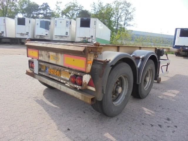 Groenewegen 20CC-15-18 STEEL SPRINGS - Semiremorcă transport containere/ Swap body: Foto 4 Groenewegen 20CC-15-18 STEEL SPRINGS - Semiremorcă transport containere/ Swap body: Foto 4