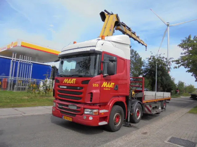 Scania R480 8X2 RETARDER - Camion furgon, Camion cu macara: Foto 1 Scania R480 8X2 RETARDER - Camion furgon, Camion cu macara: Foto 1