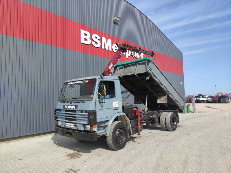 Scania 113.320 dump truck - Camion basculantă, Camion cu macara: Foto 1 Scania 113.320 dump truck - Camion basculantă, Camion cu macara: Foto 1