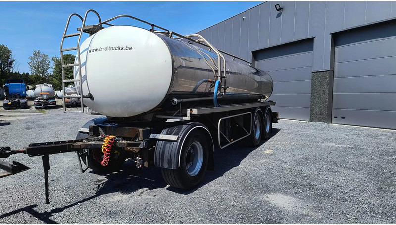 ETA 16500 L INSULATED INOX TANK - 1 COMP - Remorcă cisternă: Foto 1 ETA 16500 L INSULATED INOX TANK - 1 COMP - Remorcă cisternă: Foto 1