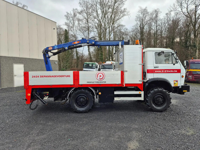 MAN 8.136 4X4 - QUARRY TRUCK - CRANE PM - ONLY 82730 KM - Camion platformă, Camion cu macara: Foto 4 MAN 8.136 4X4 - QUARRY TRUCK - CRANE PM - ONLY 82730 KM - Camion platformă, Camion cu macara: Foto 4