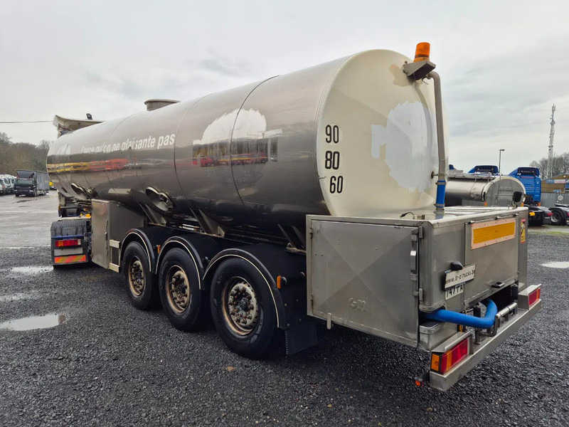 Magyar 29000L INSULATED INOX TANK - 1 COMP - PUMP - Semiremorcă cisternă: Foto 3 Magyar 29000L INSULATED INOX TANK - 1 COMP - PUMP - Semiremorcă cisternă: Foto 3