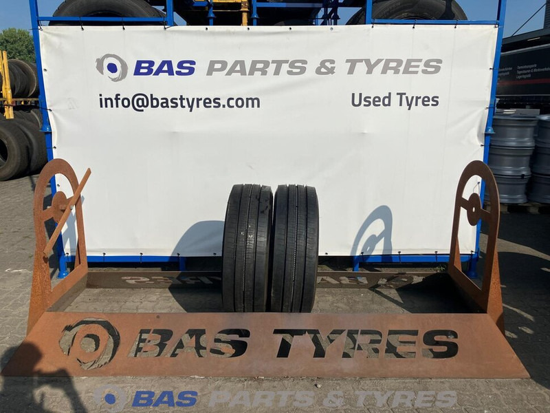 Bridgestone Bridgestone 265/70R17.5 Duravis R-Steer002 138/136 M M+S 3PMSF gebruikte set - Anvelopă pentru Camion: Foto 1 Bridgestone Bridgestone 265/70R17.5 Duravis R-Steer002 138/136 M M+S 3PMSF gebruikte set - Anvelopă pentru Camion: Foto 1