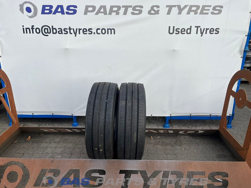 Bridgestone Bridgestone 265/70R17.5 Duravis R-Steer002 138/136 M M+S 3PMSF gebruikte set - Anvelopă pentru Camion: Foto 1 Bridgestone Bridgestone 265/70R17.5 Duravis R-Steer002 138/136 M M+S 3PMSF gebruikte set - Anvelopă pentru Camion: Foto 1