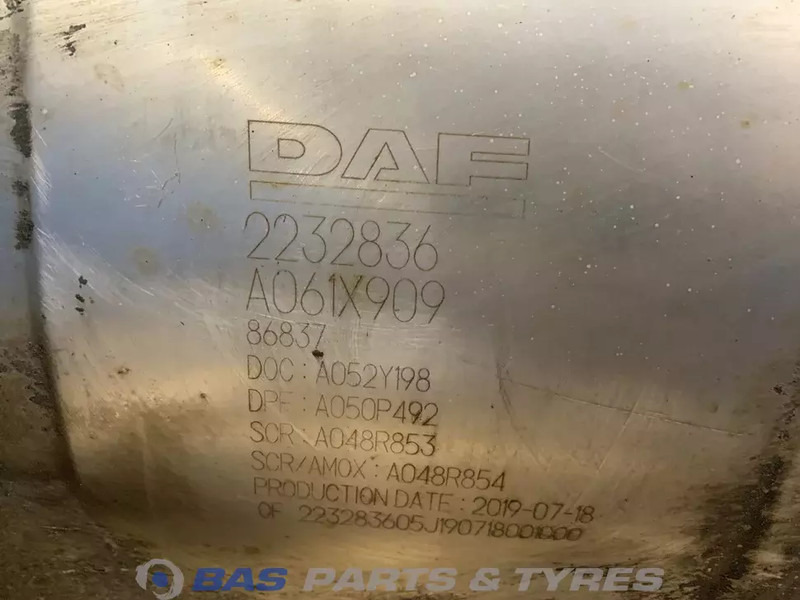 DAF Uitlaatdemper DAF 2124745 - Toba esapament pentru Camion: Foto 5 DAF Uitlaatdemper DAF 2124745 - Toba esapament pentru Camion: Foto 5