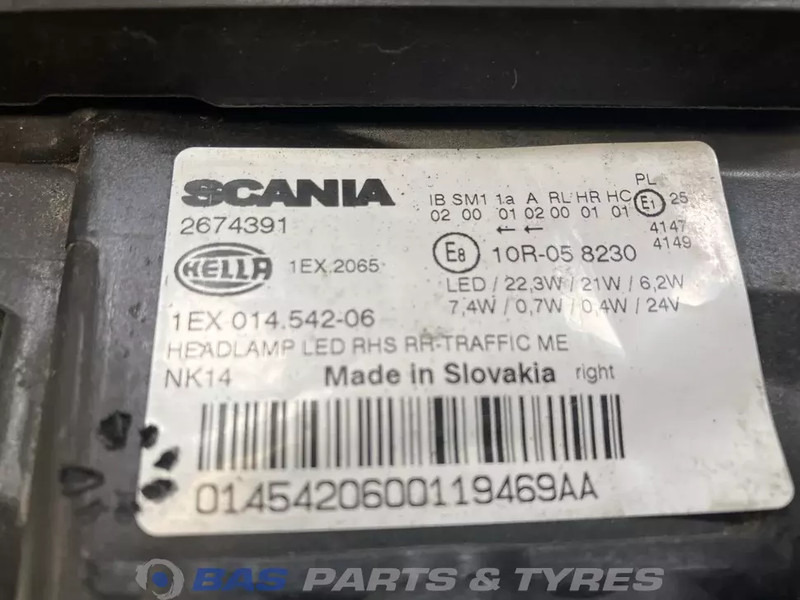 Scania Koplamp Rechts 2674391 - Far pentru Camion: Foto 3 Scania Koplamp Rechts 2674391 - Far pentru Camion: Foto 3