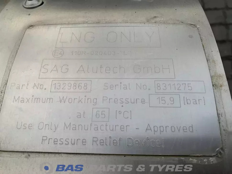 Scania LNG tank Scania 400 Liter 2582690 - Rezervor combustibil pentru Camion: Foto 5 Scania LNG tank Scania 400 Liter 2582690 - Rezervor combustibil pentru Camion: Foto 5