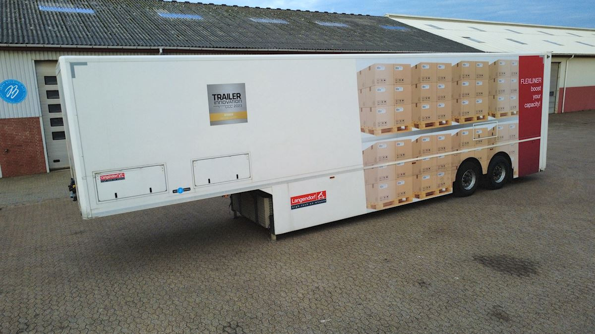 Langendorf Dobbeltstock - Semiremorcă furgon: Foto 1 Langendorf Dobbeltstock - Semiremorcă furgon: Foto 1