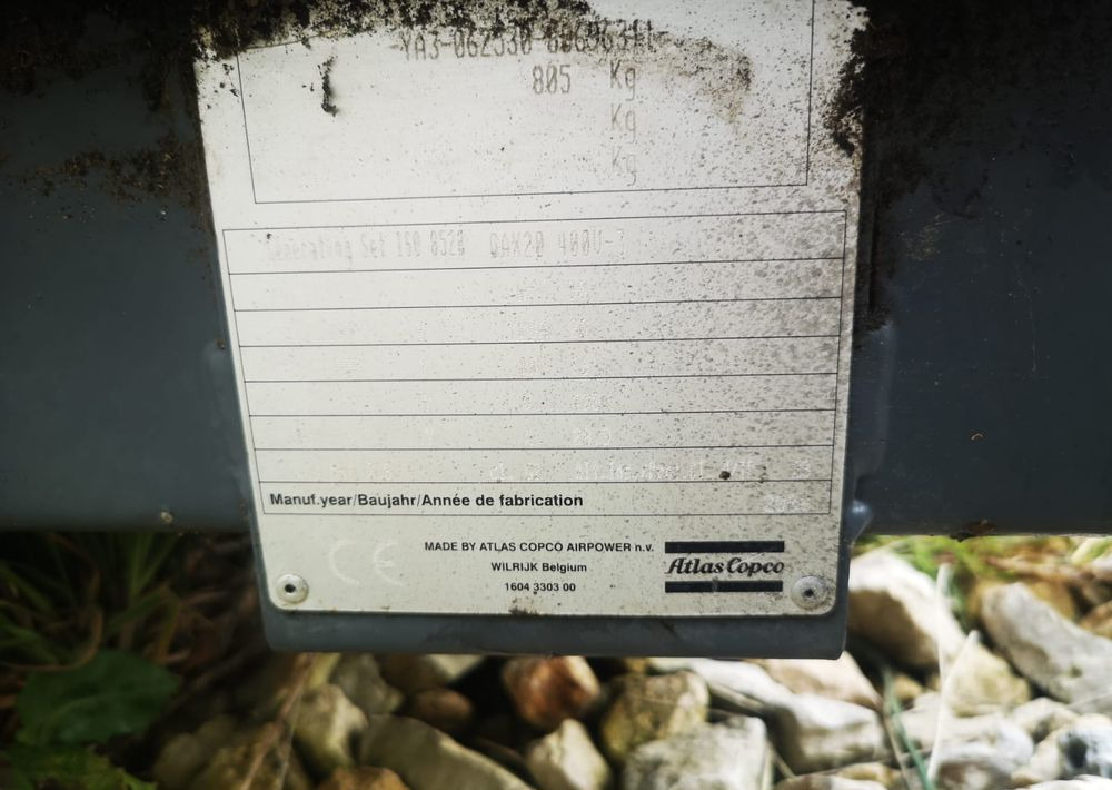 Agregat prądotwórczy Atlas Copco QAX 20 2005 Agregat (Genrtator) prądotwórczy Atlas Copco - Generator electric: Foto 5 Agregat prądotwórczy Atlas Copco QAX 20 2005 Agregat (Genrtator) prądotwórczy Atlas Copco - Generator electric: Foto 5