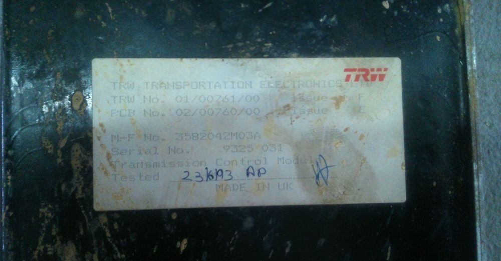 Części do Ciągnika Massey Ferguson MF 3000, 6300 MODUŁ STERUJĄCY SKRZYNI BIEGÓW AUTOTRONIC 1 MASSEY FERGUSON - Calculator de bord pentru Utilaje agricole: Foto 2 Części do Ciągnika Massey Ferguson MF 3000, 6300 MODUŁ STERUJĄCY SKRZYNI BIEGÓW AUTOTRONIC 1 MASSEY FERGUSON - Calculator de bord pentru Utilaje agricole: Foto 2