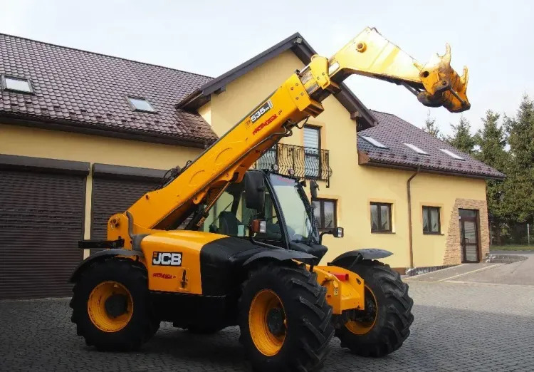 Ładowarka JCB 595-95 2008 - Stivuitor telescopic: Foto 1 Ładowarka JCB 595-95 2008 - Stivuitor telescopic: Foto 1