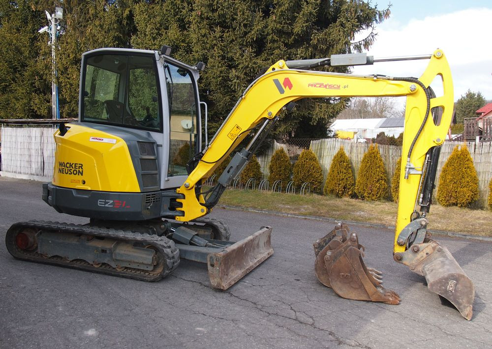 Minikoparka Wacker Neuson EZ36 2018 Minikoparka Wacker Neuson - Mini excavator: Foto 3 Minikoparka Wacker Neuson EZ36 2018 Minikoparka Wacker Neuson - Mini excavator: Foto 3