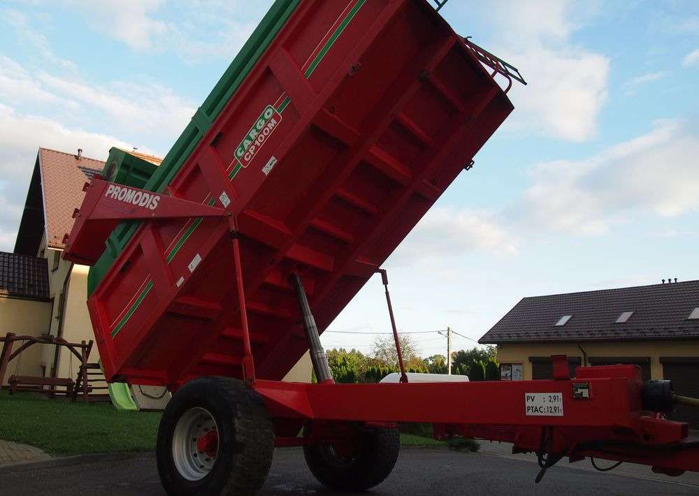 Przyczepa Cargo CP100M 2000 Przyczepa rolnicze wywrotka CARGO - Remorcă autobasculantă agricolă: Foto 4 Przyczepa Cargo CP100M 2000 Przyczepa rolnicze wywrotka CARGO - Remorcă autobasculantă agricolă: Foto 4