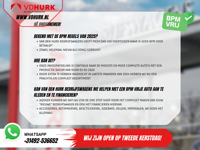 Autoutilitară compactă Ford Transit Custom 2.0 TDCI 130 pk L2 Trend EXPORT Carplay/ 2.8t trekverm./ Stoelverw./ Imperiaal/ Navi/ Cruise/ Airco/ Camera/ PDC: Foto 7