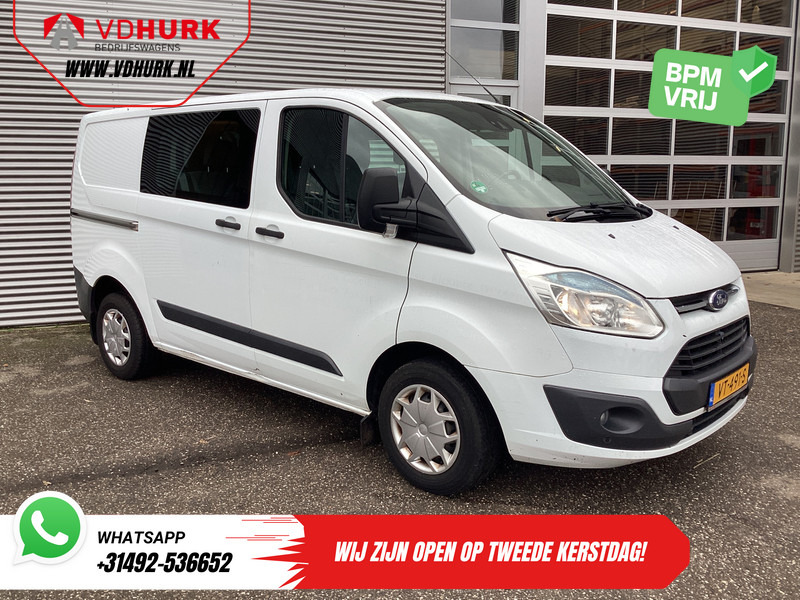 Ford Transit Custom 2.2 TDCI Trend DC Dubbel Cabine EXPORT 6 Pers./ Navi/ Camera/ Cruise/ Airco / PDC V+A/ Trekhaak - Autoutilitară compactă, Autoutilitară cabină dublă: Foto 1 Ford Transit Custom 2.2 TDCI Trend DC Dubbel Cabine EXPORT 6 Pers./ Navi/ Camera/ Cruise/ Airco / PDC V+A/ Trekhaak - Autoutilitară compactă, Autoutilitară cabină dublă: Foto 1