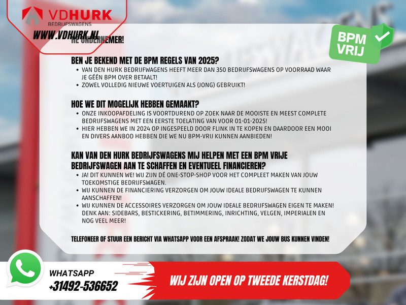 Microbuz, Transport persoane Mercedes-Benz Sprinter 313 2.2 CDI Aut. L2H2 € 9.922 Incl. BTW EXPORT Combi/ 9 Persoons/ Kombi/ 9P/ Airco/ Rolstoellift/ Electr. deur/ APK 9-2026: Foto 8 Microbuz, Transport persoane Mercedes-Benz Sprinter 313 2.2 CDI Aut. L2H2 € 9.922 Incl. BTW EXPORT Combi/ 9 Persoons/ Kombi/ 9P/ Airco/ Rolstoellift/ Electr. deur/ APK 9-2026: Foto 8