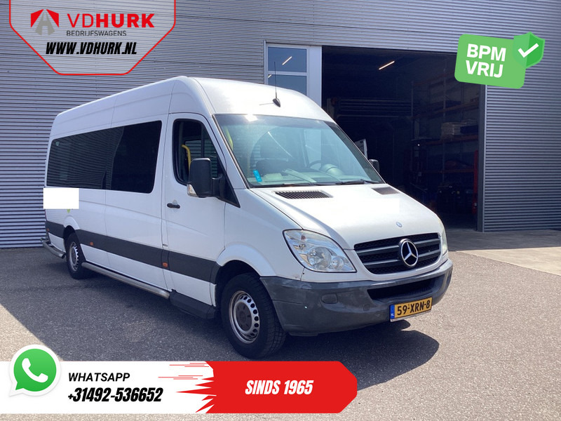 Microbuz, Transport persoane Mercedes-Benz Sprinter 313 2.2 CDI L3H2 €10.527 Incl. BTW BPM VRIJ! EXPORT ONLY Combi/ 9 Persoons/ Kombi/ 9P/ Airco/ Rolstoellift: Foto 1