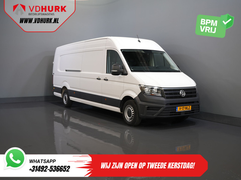 Volkswagen Crafter 35 2.0 TDI 140 pk L5H3 BPM VRIJ! 2x Schuifdeuren/ 270 Gr.Deuren/ Carplay/ Camera/ Airco - Dubă: Foto 1 Volkswagen Crafter 35 2.0 TDI 140 pk L5H3 BPM VRIJ! 2x Schuifdeuren/ 270 Gr.Deuren/ Carplay/ Camera/ Airco - Dubă: Foto 1