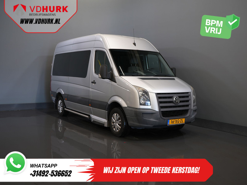 Volkswagen Crafter 35 2.5 TDI L2H2 MARGE EXPORT ONLY NL Auto/ APK 7-2026/ 5 Zyl./ Combi/ 9 Persoons/ Kombi/ 9P/ Sidebars/ Airco/ Rolstoellift - Microbuz, Transport persoane: Foto 1 Volkswagen Crafter 35 2.5 TDI L2H2 MARGE EXPORT ONLY NL Auto/ APK 7-2026/ 5 Zyl./ Combi/ 9 Persoons/ Kombi/ 9P/ Sidebars/ Airco/ Rolstoellift - Microbuz, Transport persoane: Foto 1