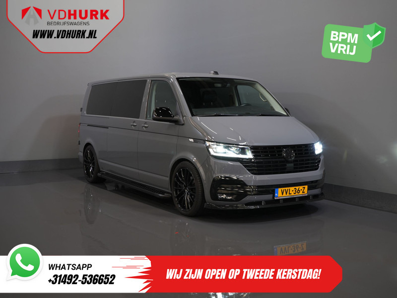 Volkswagen Transporter T6.1 2.0 TDI 150 pk DSG Aut. L2 DC Dubbel Cabine 6 Pers./ LED/ Leder/ Bilstein/ Alpine/ 20'' LMV/ Glasslook/ Alarm III/ Carplay/ - Autoutilitară compactă, Autoutilitară cabină dublă: Foto 1 Volkswagen Transporter T6.1 2.0 TDI 150 pk DSG Aut. L2 DC Dubbel Cabine 6 Pers./ LED/ Leder/ Bilstein/ Alpine/ 20'' LMV/ Glasslook/ Alarm III/ Carplay/ - Autoutilitară compactă, Autoutilitară cabină dublă: Foto 1