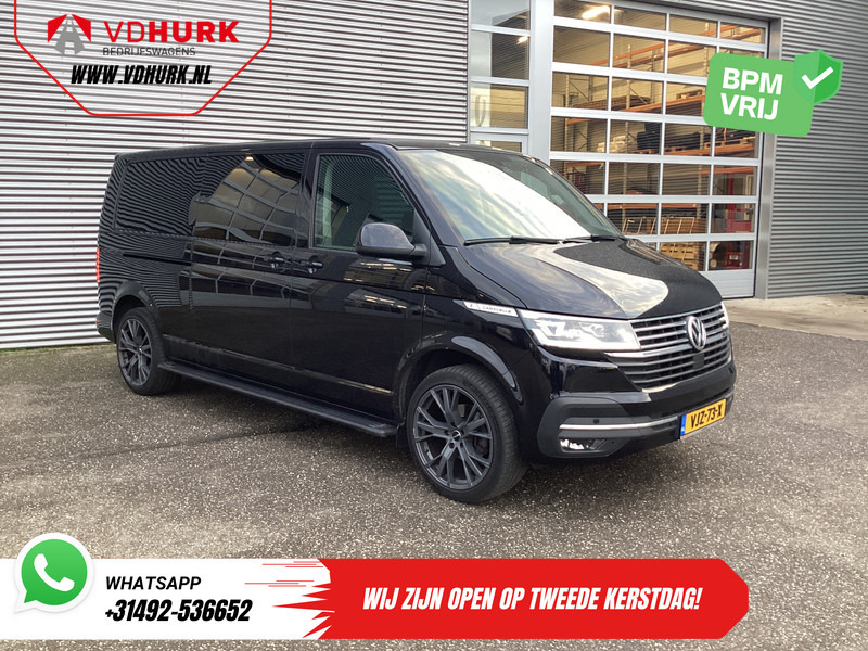 Volkswagen Transporter T6.1 2.0 TDI 150 pk DSG Aut. L2 DC Dubbel Cabine LED/ 20" LMV/ Elek. Schuifdeur/ Alpine/ Leder/ Climate/ Cruise/ Camera/ Trekhaa - Autoutilitară compactă, Autoutilitară cabină dublă: Foto 1 Volkswagen Transporter T6.1 2.0 TDI 150 pk DSG Aut. L2 DC Dubbel Cabine LED/ 20" LMV/ Elek. Schuifdeur/ Alpine/ Leder/ Climate/ Cruise/ Camera/ Trekhaa - Autoutilitară compactă, Autoutilitară cabină dublă: Foto 1