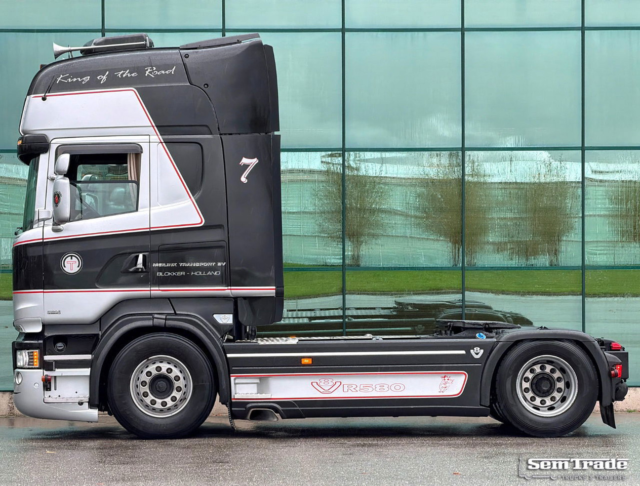 Scania R580 Topline Full AIR Retarder 2X Tanks Full Option King Super Condition Holland-Truck - Cap tractor: Foto 2 Scania R580 Topline Full AIR Retarder 2X Tanks Full Option King Super Condition Holland-Truck - Cap tractor: Foto 2