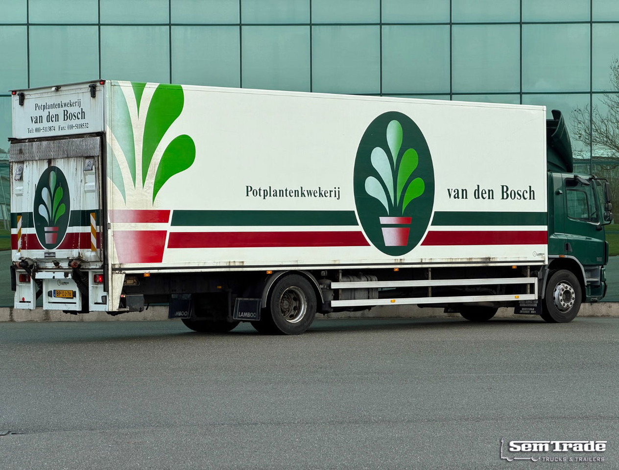 DAF CF 65.250 Euro 3 Manual Gearbox Lamboo Isolated BOX + Heater 970x250x270 CM Inside Tail Lift Holland-Truck - Camion furgon: Foto 4 DAF CF 65.250 Euro 3 Manual Gearbox Lamboo Isolated BOX + Heater 970x250x270 CM Inside Tail Lift Holland-Truck - Camion furgon: Foto 4