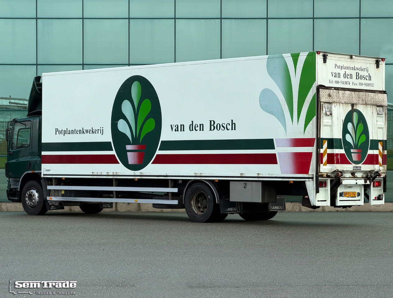 DAF CF 65.250 Euro 3 Manual Gearbox Lamboo Isolated BOX + Heater 970x250x270 CM Inside Tail Lift Holland-Truck - Camion furgon: Foto 3 DAF CF 65.250 Euro 3 Manual Gearbox Lamboo Isolated BOX + Heater 970x250x270 CM Inside Tail Lift Holland-Truck - Camion furgon: Foto 3