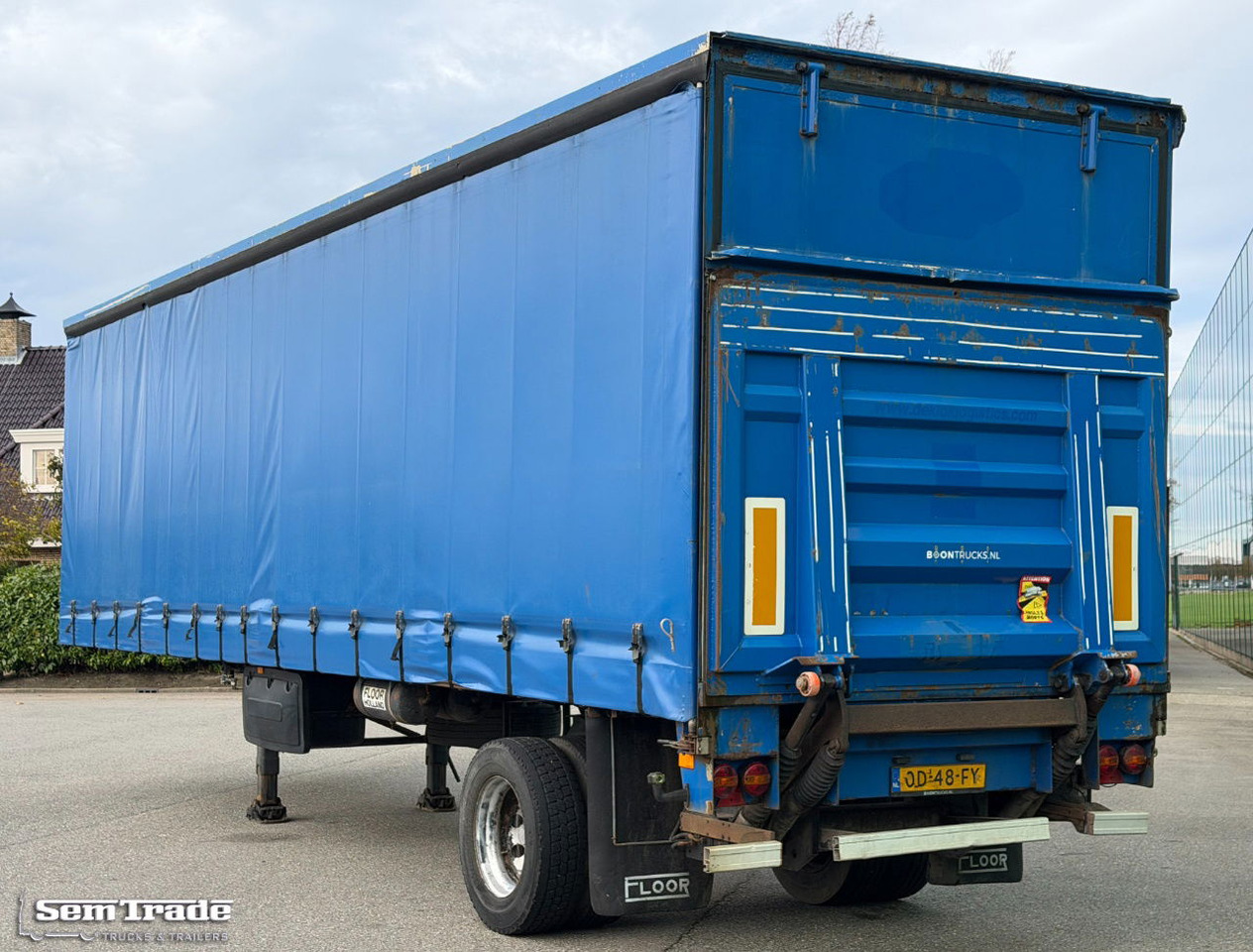 Floor FL0-12-102 City Trailer Tail Lift Good Condition Holland-Trailer - Semiremorcă prelată: Foto 3 Floor FL0-12-102 City Trailer Tail Lift Good Condition Holland-Trailer - Semiremorcă prelată: Foto 3