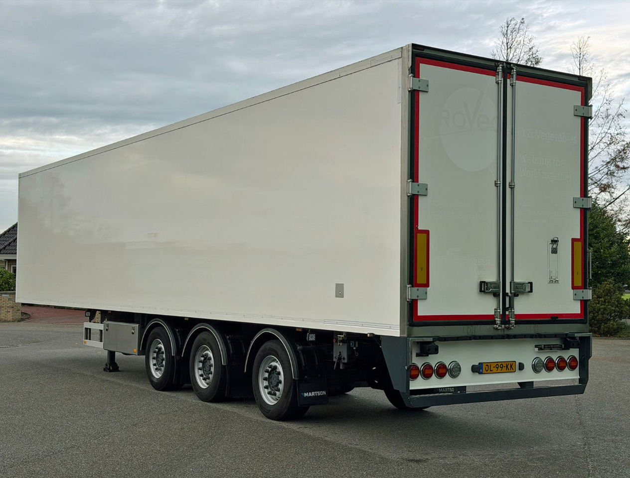 HTF 3-AS Heiwo 1345 x 250 x 265 CM Stuuras Tridec Super Staat NL Trailer - Semiremorcă frigider: Foto 3 HTF 3-AS Heiwo 1345 x 250 x 265 CM Stuuras Tridec Super Staat NL Trailer - Semiremorcă frigider: Foto 3