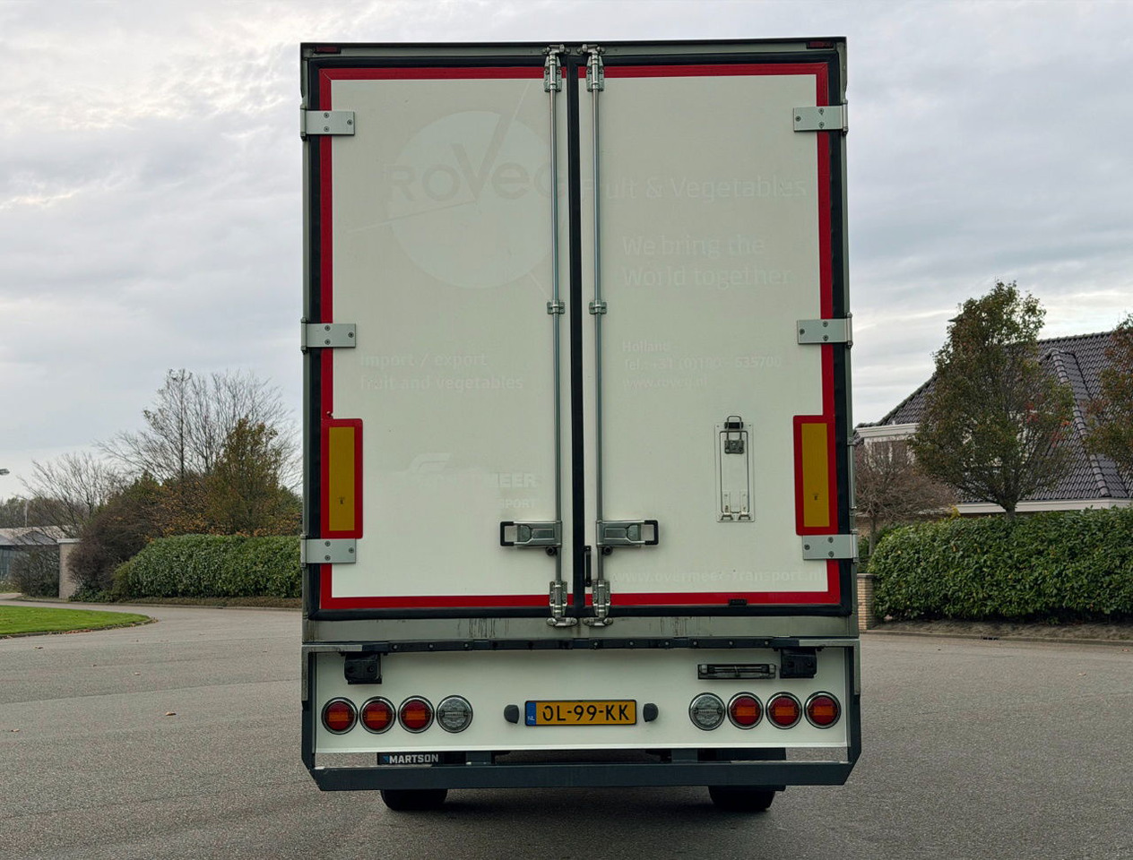 HTF 3-AS Heiwo 1345 x 250 x 265 CM Stuuras Tridec Super Staat NL Trailer - Semiremorcă frigider: Foto 4 HTF 3-AS Heiwo 1345 x 250 x 265 CM Stuuras Tridec Super Staat NL Trailer - Semiremorcă frigider: Foto 4
