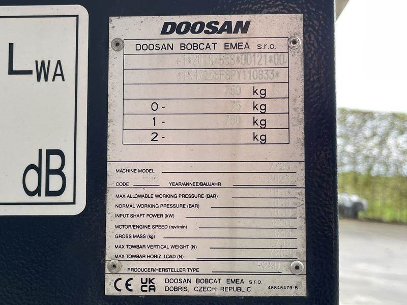 Doosan 7 / 25 - G - N - Compresor de aer: Foto 5 Doosan 7 / 25 - G - N - Compresor de aer: Foto 5