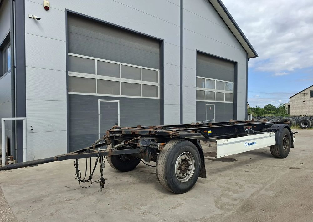 Krone BDF przyczepa - Remorcă transport containere/ Swap body: Foto 1 Krone BDF przyczepa - Remorcă transport containere/ Swap body: Foto 1