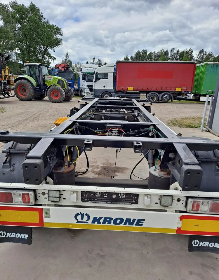 Krone Przyczepa Krone - Remorcă transport containere/ Swap body: Foto 1 Krone Przyczepa Krone - Remorcă transport containere/ Swap body: Foto 1