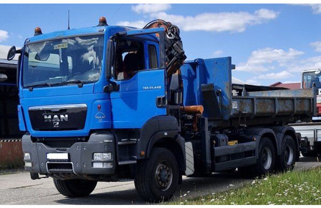 MAN TGS 33.440 +Terex-Atlas 240 - Camion basculantă, Camion cu macara: Foto 1 MAN TGS 33.440 +Terex-Atlas 240 - Camion basculantă, Camion cu macara: Foto 1