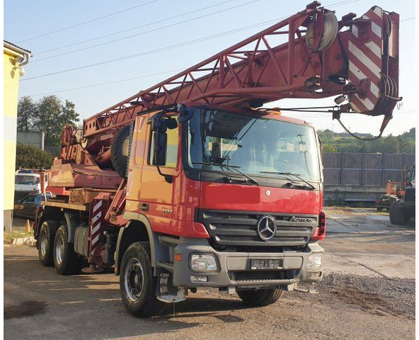 Macara montată Mercedes-Benz 6x4 Actros 3332K +20t (ČKD) AD 20.2: Foto 8