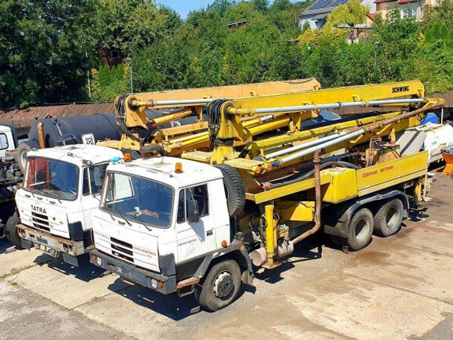 Schwing 2x! 25m BPL 601 +6x6 Tatra 815 (DOCS/KFZ MACHINE +1 no docs/kein - Autopompă de beton: Foto 1 Schwing 2x! 25m BPL 601 +6x6 Tatra 815 (DOCS/KFZ MACHINE +1 no docs/kein - Autopompă de beton: Foto 1