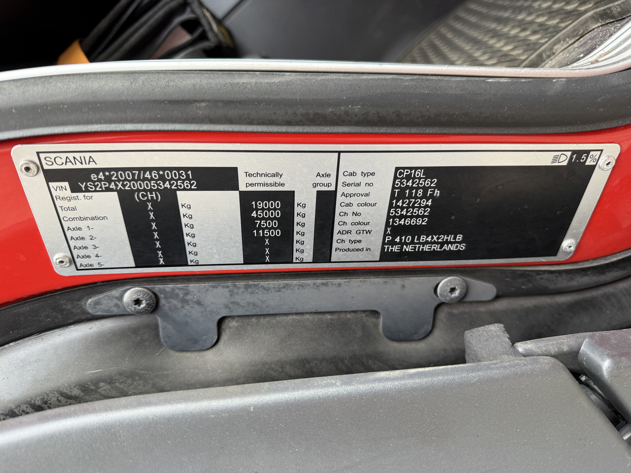 Camion platformă, Camion cu macara Scania P410 4X2 Palfinger PK 13001: Foto 7