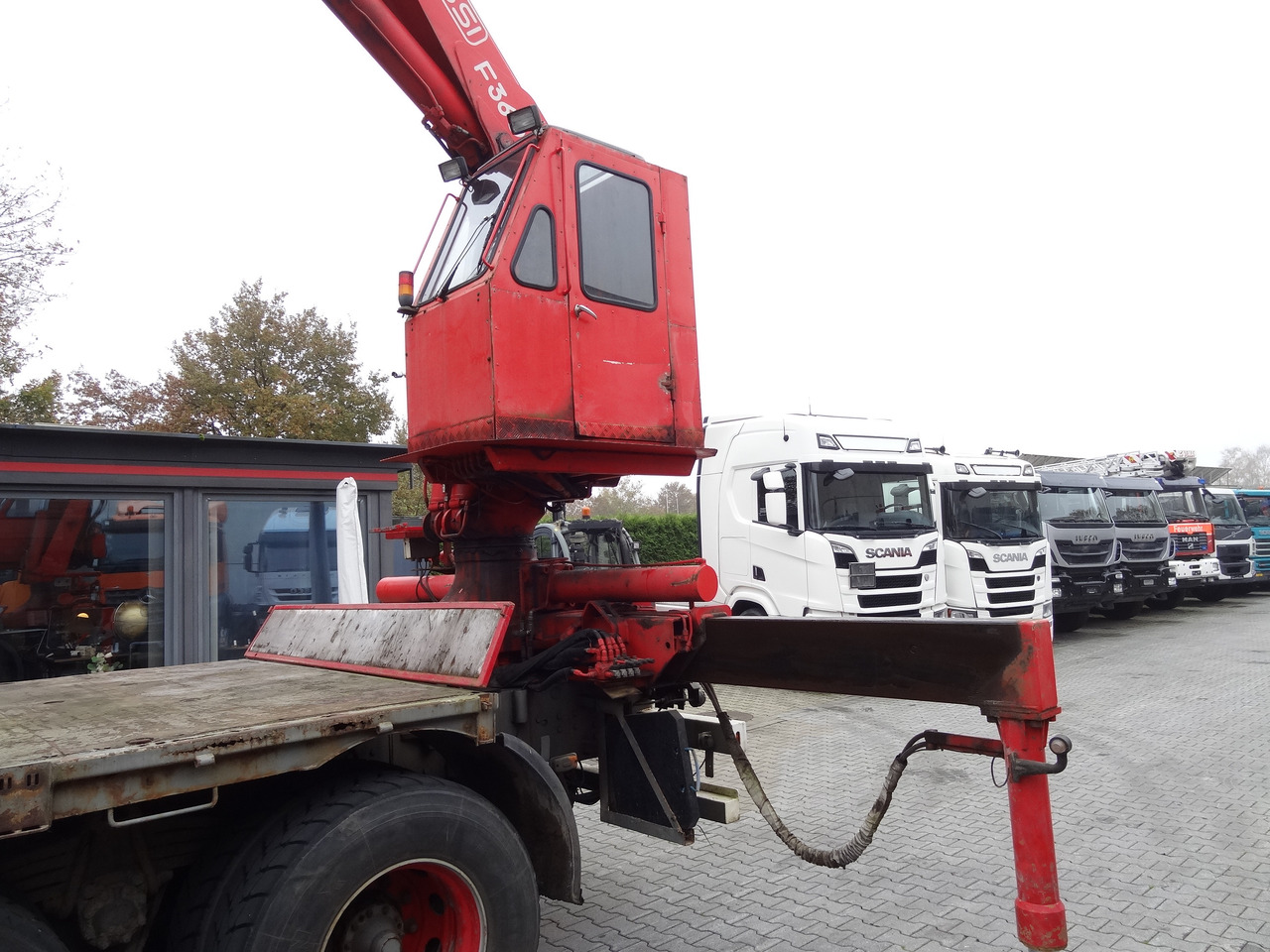 Scania R144 460 6X4 Fassi 360 bis 25 Meter - Camion platformă, Camion cu macara: Foto 2 Scania R144 460 6X4 Fassi 360 bis 25 Meter - Camion platformă, Camion cu macara: Foto 2